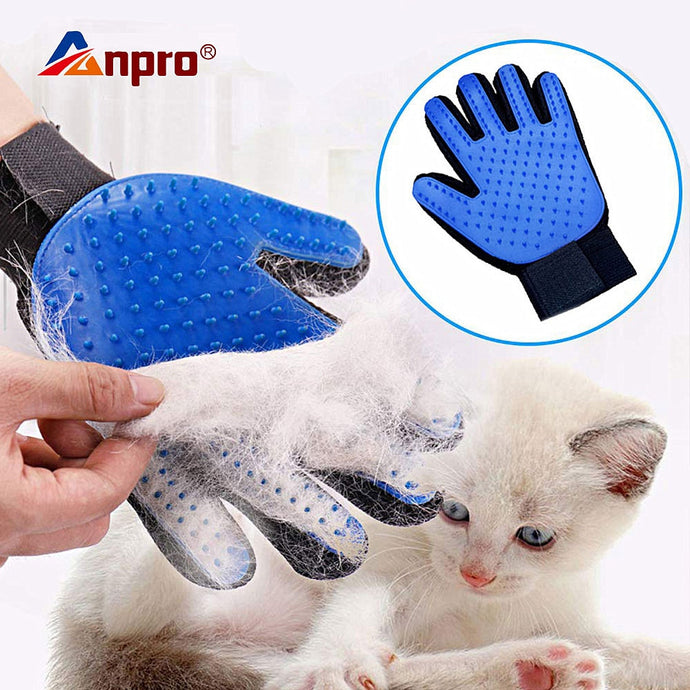 Pet Glove Dog Grooming Glove Brush
