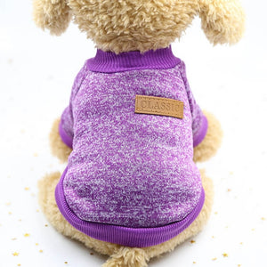 Winter Fashion Sweater Jacket Coat Classic Puppy Pet Dog Clothes