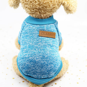 Winter Fashion Sweater Jacket Coat Classic Puppy Pet Dog Clothes