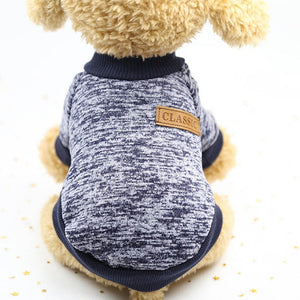 Winter Fashion Sweater Jacket Coat Classic Puppy Pet Dog Clothes