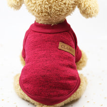 Load image into Gallery viewer, Winter Fashion Sweater Jacket Coat Classic Puppy Pet Dog Clothes